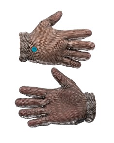 Перчатка кольчужная MANULATEX WILCO без манжеты, с пружиной из нержавеющей стали (р.6-6,5)